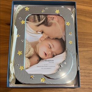 Reed & Barton Silver and Gold Celestial Picture Frame